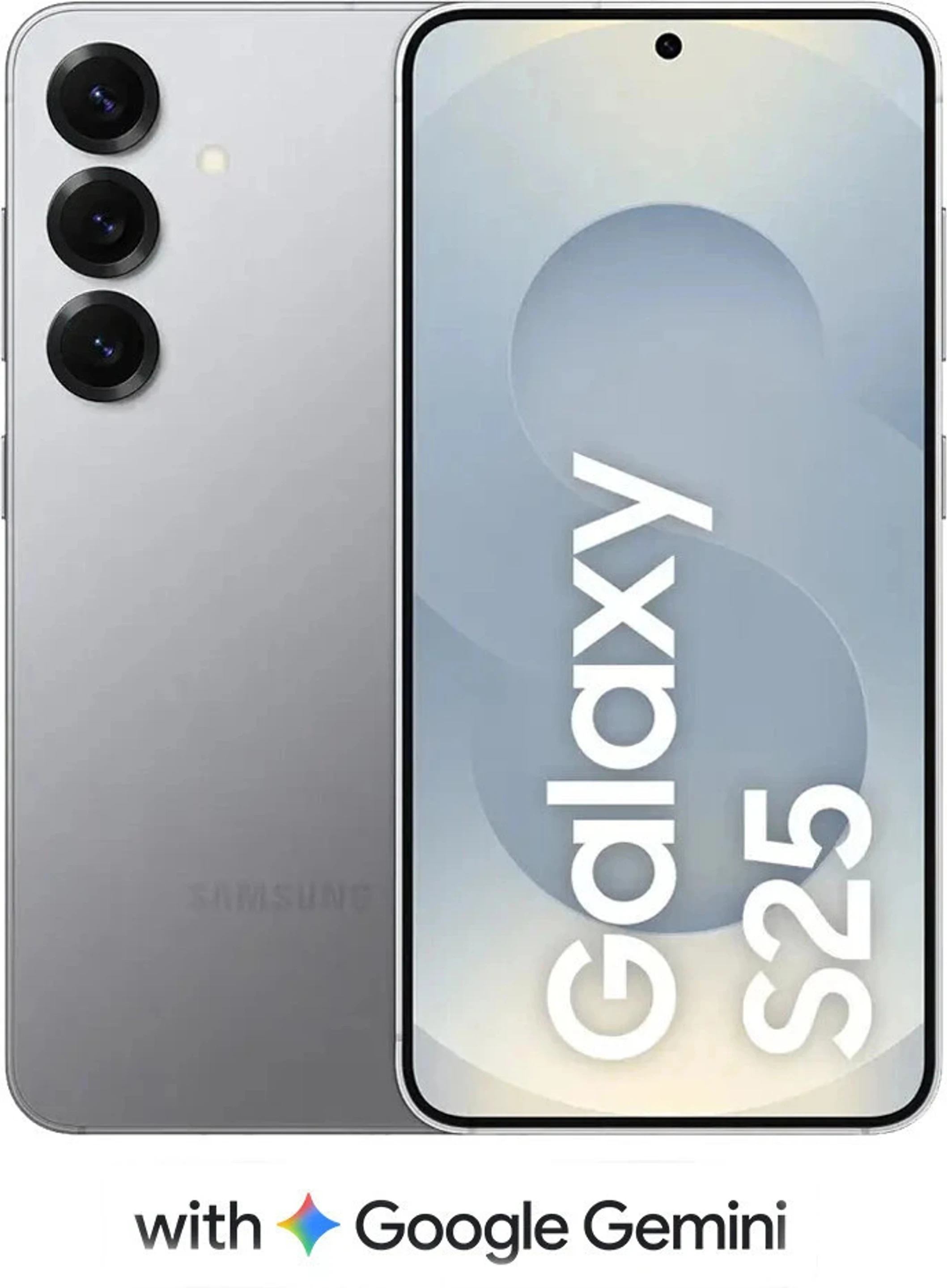 Samsung Galaxy S25 5G, Silver Shadow, 256 GB